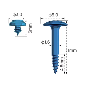 GBR Dental Bone Tack e Sistema de Parafusos de Fixação 02