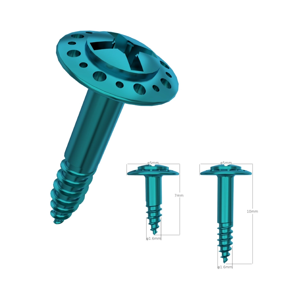 Titanium Perforated Tenting Screw for GBR